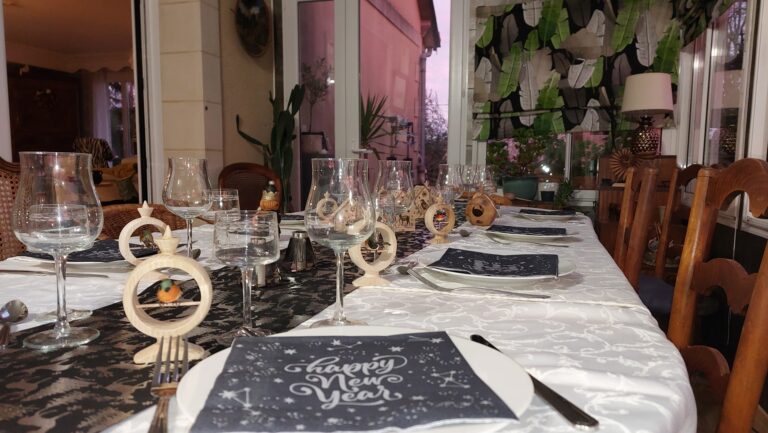 Décoration de table festive