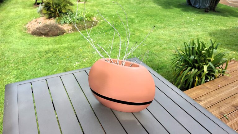 Vase pastille
